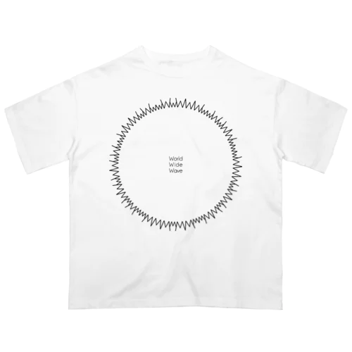 WWW (World Wide Wave) Oversized T-Shirt