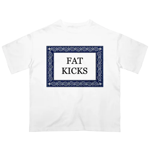 FAT KICKS 2023 PAISLEY COLLECTION Oversized T-Shirt