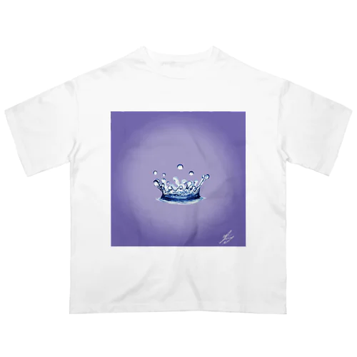 紫水の王冠 オーバーサイズTシャツ