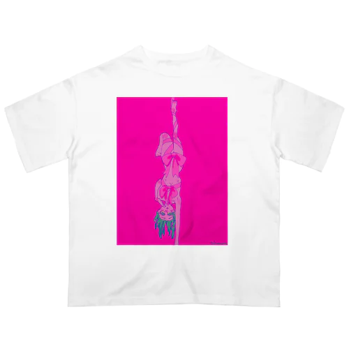 吊るされた女 オーバーサイズTシャツ