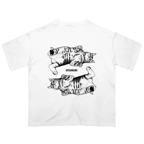 いとこの猫・餃子×2 Oversized T-Shirt