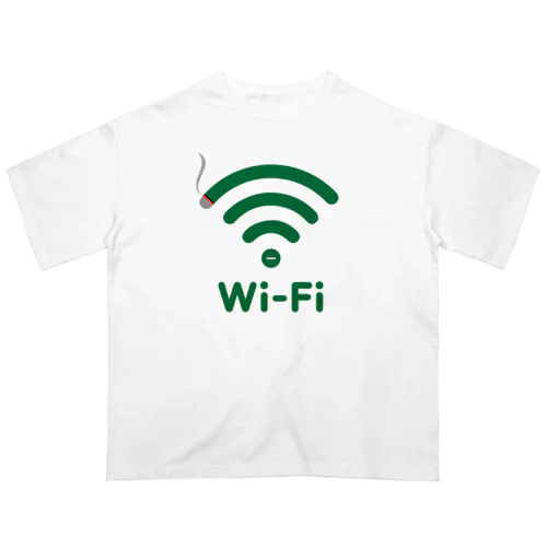 Wi-Fi 蚊取り線香 オーバーサイズTシャツ