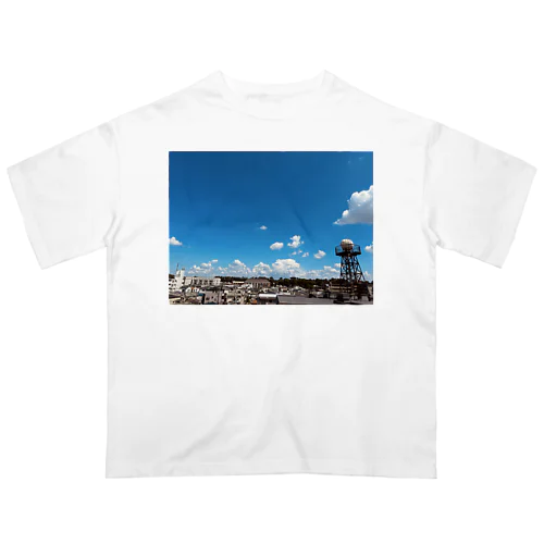 夏の青空 Oversized T-Shirt