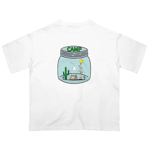 いつでもキャンプ気分！ Oversized T-Shirt