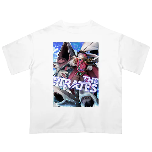 THE PIRATES Tシャツ カラー 白 オーバーサイズTシャツ