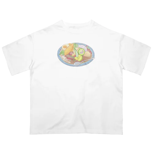 オーガニックカレー オーバーサイズTシャツ