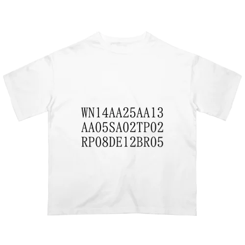 サイ◯リヤのいつものリスト オーバーサイズTシャツ