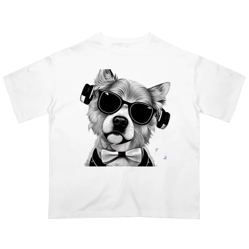 Connect Art 003 Dog オーバーサイズTシャツ