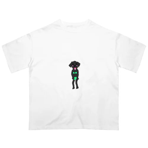 黒ギャルの黒ラブ Oversized T-Shirt