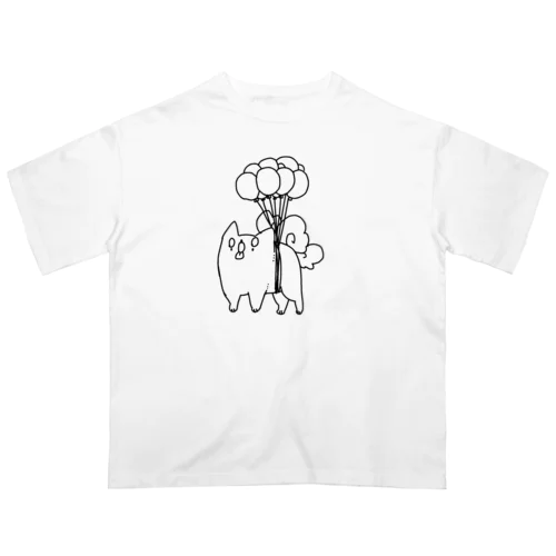 空とぶいぬ Oversized T-Shirt