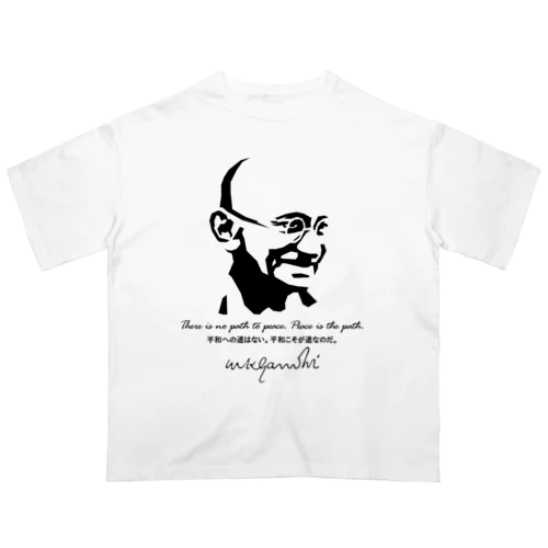 GANDHI ver.2 Oversized T-Shirt