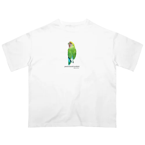 コザクラインコ　タイガーチェリー オーバーサイズTシャツ