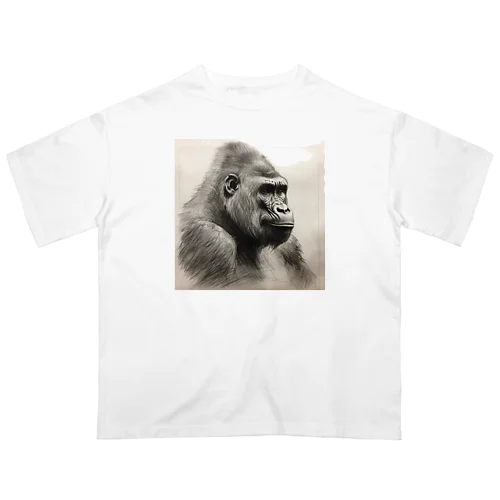 The gorilla オーバーサイズTシャツ