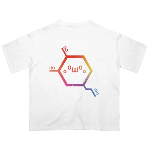 ドーパミン：確変（セパレート） Oversized T-Shirt