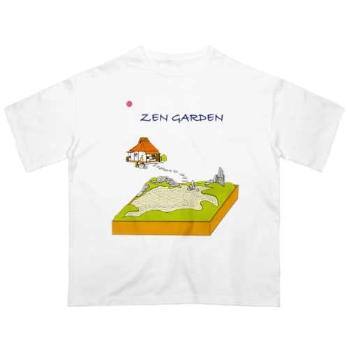 ZEN GARDEN Oversized T-Shirt