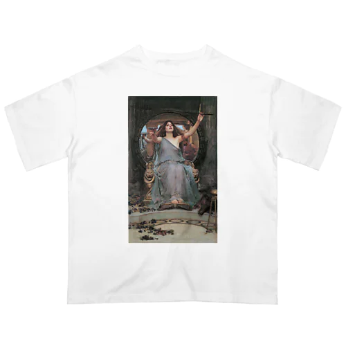 オデュッセウスに杯を差し出すキルケ / Circe Offering the Cup to Ulysses オーバーサイズTシャツ