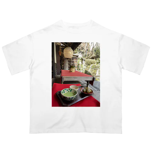京都のお茶 オーバーサイズTシャツ