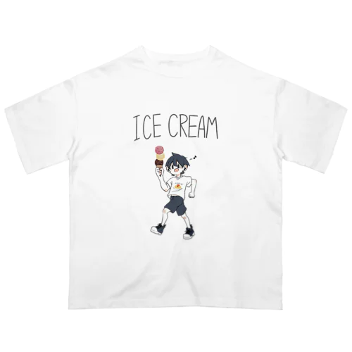 アイスクリーム オーバーサイズTシャツ