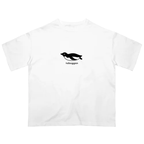 ペンギンのトボガン Oversized T-Shirt