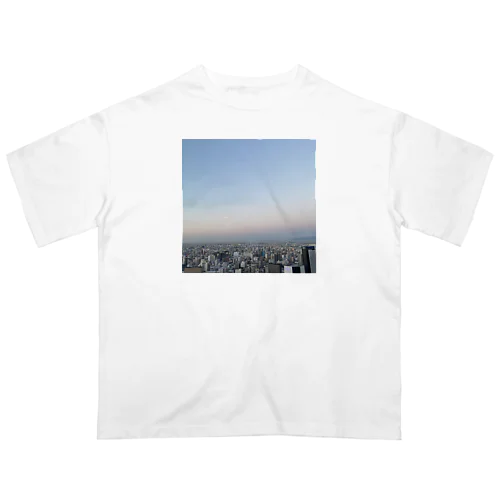 朝焼けの空 Oversized T-Shirt