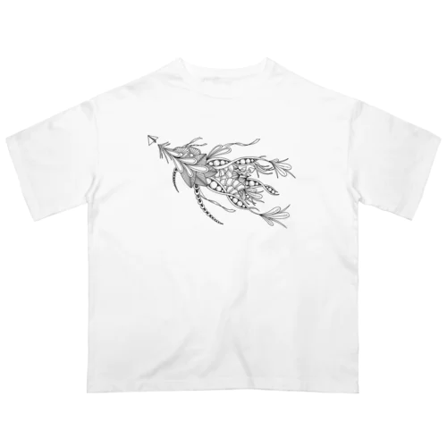 紙飛行機 オーバーサイズTシャツ