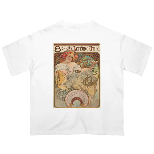 ルフェーヴル=ユティル・ビスケット / Biscuits Lefèvre-Utile オーバーサイズTシャツ