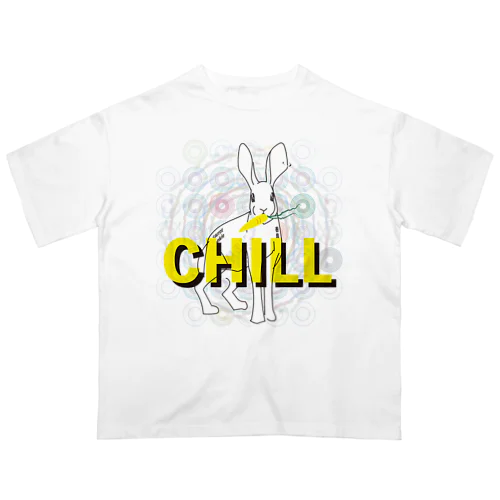 CHILL_RABBIT オーバーサイズTシャツ