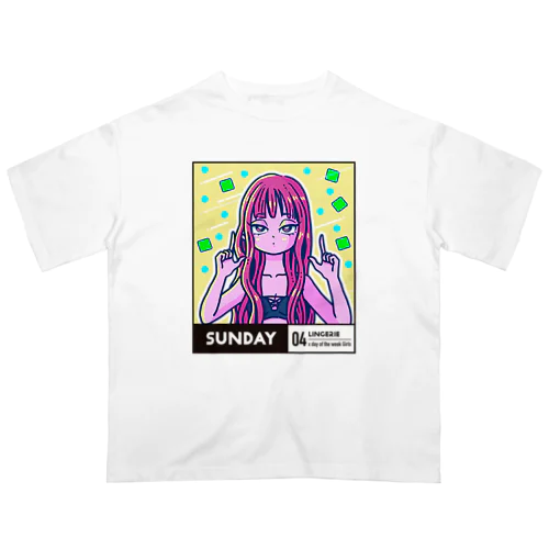 04-7-lingerie-Sunday オーバーサイズTシャツ