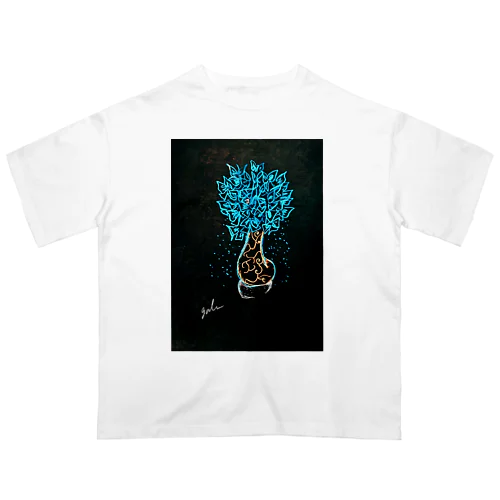 夜光蝶の木 オーバーサイズTシャツ
