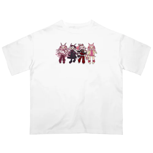 やぎおんな×原宿kawaii オーバーサイズTシャツ