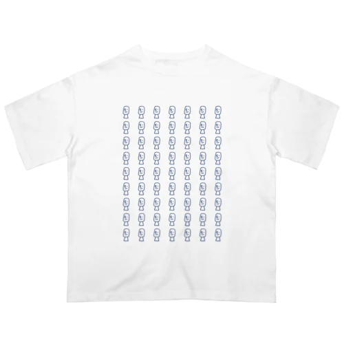 イースター島のモアイ(63) Oversized T-Shirt