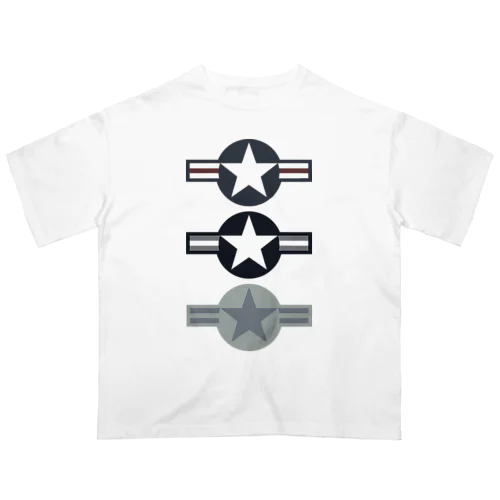 米軍航空機識別マーク Oversized T-Shirt