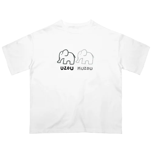 UZOU🐘MUZOU🐘 オーバーサイズTシャツ