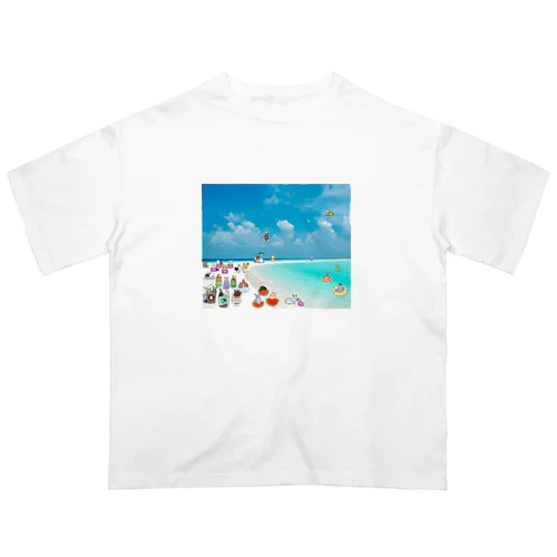 みんなでばかんしゅ オーバーサイズTシャツ