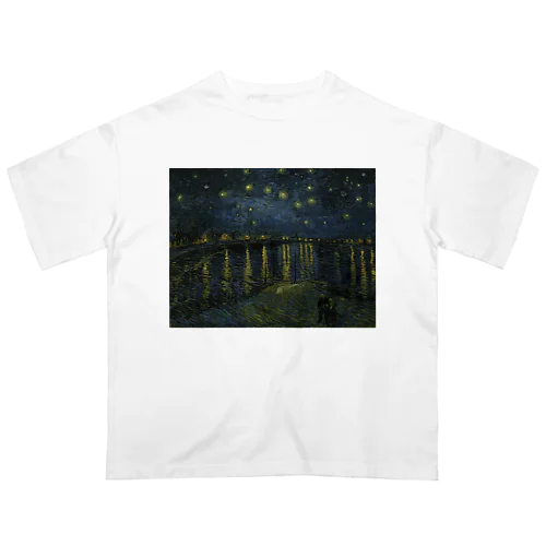 ローヌ川の星月夜 / Starry Night Oversized T-Shirt