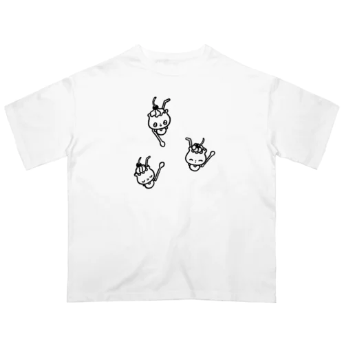クリームソーダの妖精クリソちゃんTシャツ Oversized T-Shirt