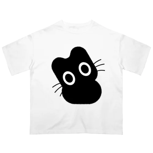 くろねこクロル（どうしたの） オーバーサイズTシャツ