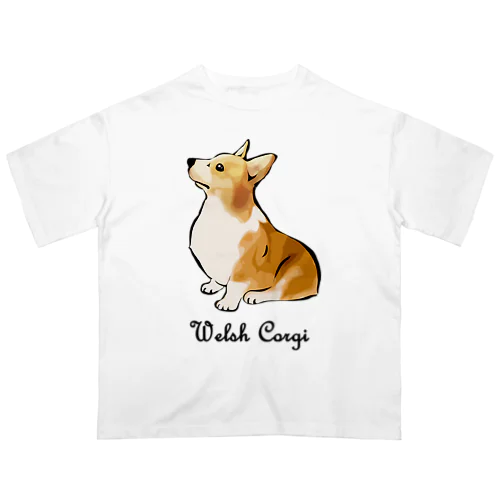 コーギー　～犬種シリーズ～ Oversized T-Shirt