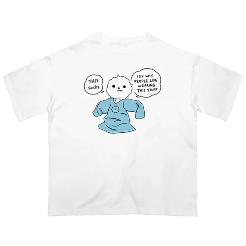 【BIG】「みんなこんなの着んの」セリフあり (Tシャツ) オーバーサイズTシャツ