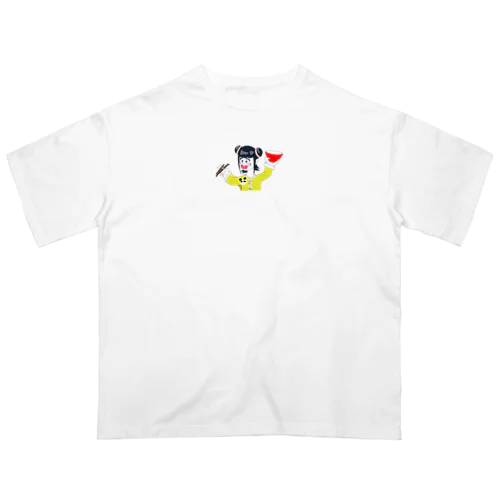 チャイニーズガール オーバーサイズTシャツ