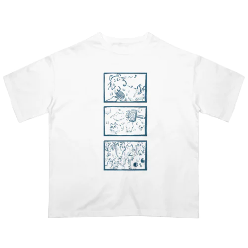 ぬけげにゃん オーバーサイズTシャツ