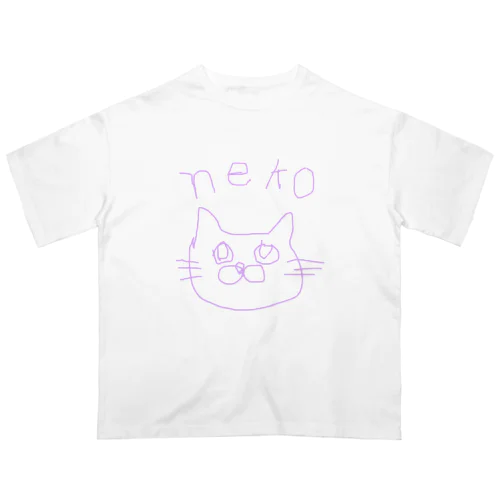 ゆるにゃんこ オーバーサイズTシャツ