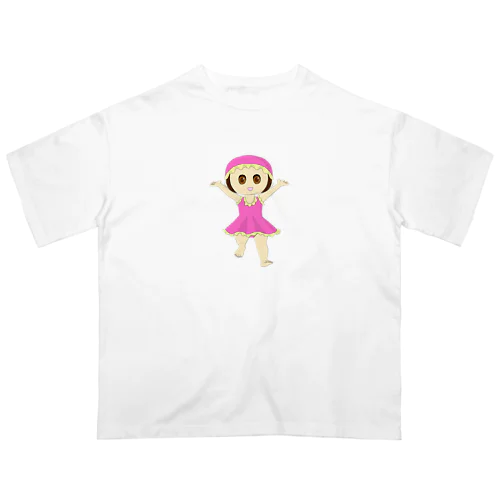 水着っ娘 オーバーサイズTシャツ