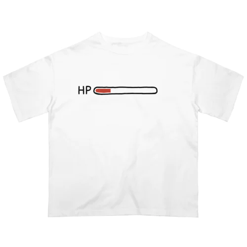 HPバー やばい オーバーサイズTシャツ