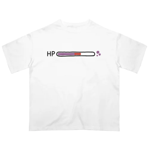 HPバー どく オーバーサイズTシャツ