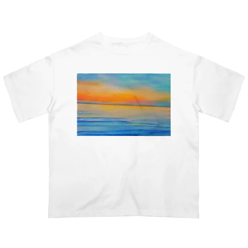 海 オーバーサイズTシャツ