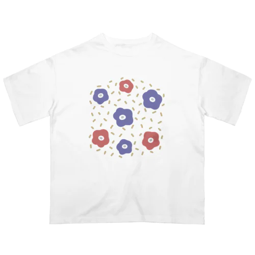 ポピーの花 Oversized T-Shirt