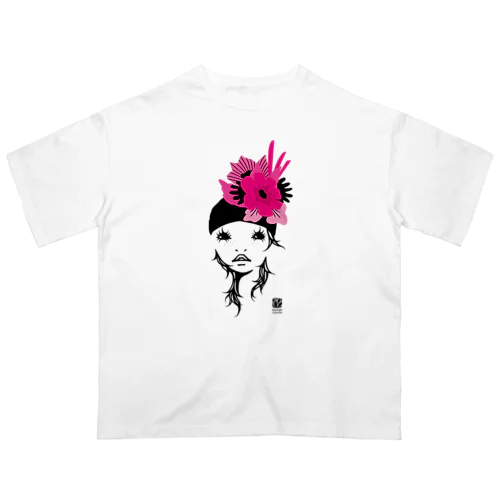 Flower girl オーバーサイズTシャツ