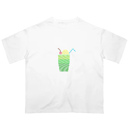 もじもじクリームソーダ Oversized T-Shirt