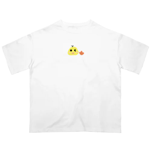 ウィンクしてるぴよちゃん オーバーサイズTシャツ